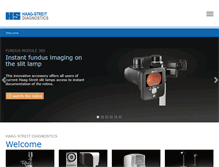 Tablet Screenshot of haag-streit.com